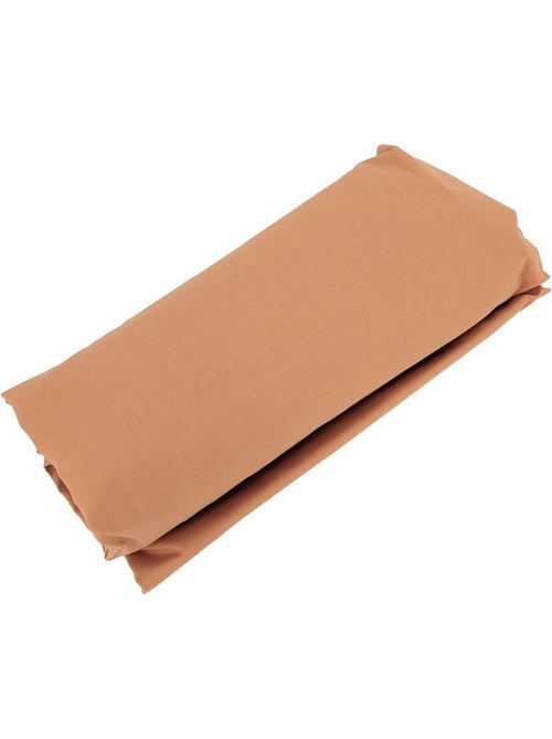 Drap housse en percale de coton uni PASSION PERCALE Bonnet de 30 cm - Kiabi