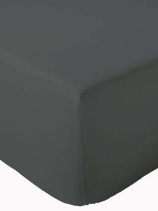 Drap housse en percale de coton uni PASSION PERCALE Bonnet de 40 cm