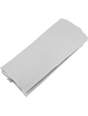 Drap housse en percale de coton uni PASSION PERCALE Bonnet de 40 cm