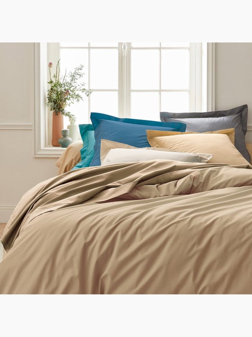 Drap housse en percale de coton uni passion percale bonnet de 40 cm - Kiabi Drap housse en percale de coton uni passion percale bonnet de 40 cm - Kiabi