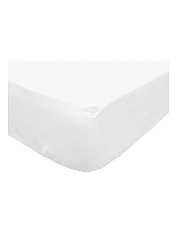 Drap housse en polycoton PERCALE, par Soleil d'ocre
