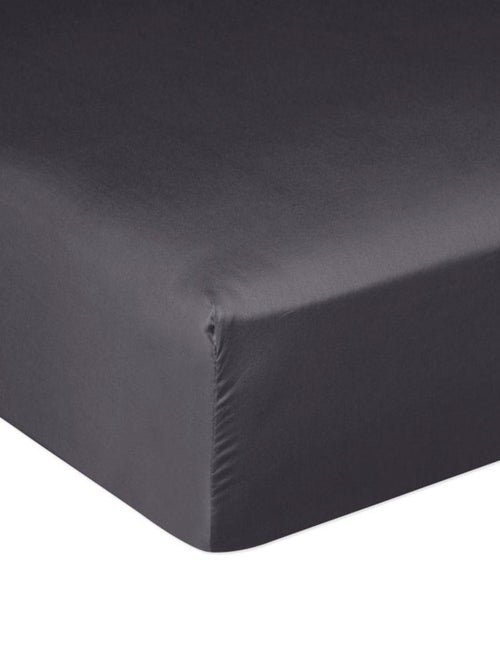 Drap housse en Satin de Coton - Kiabi