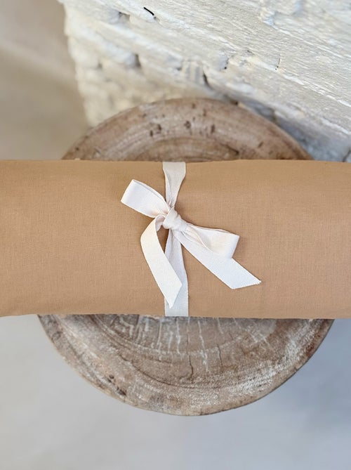 Drap housse enfant caramel 90 x 190 cm - Kiabi