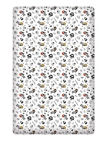 Drap Housse Enfant Harry Potter 100% Coton Lit 1 place, CHIBI