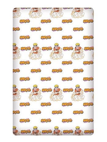 Drap Housse Enfant Naruto Shippuden 100% Coton Lit 1 place, MANGA