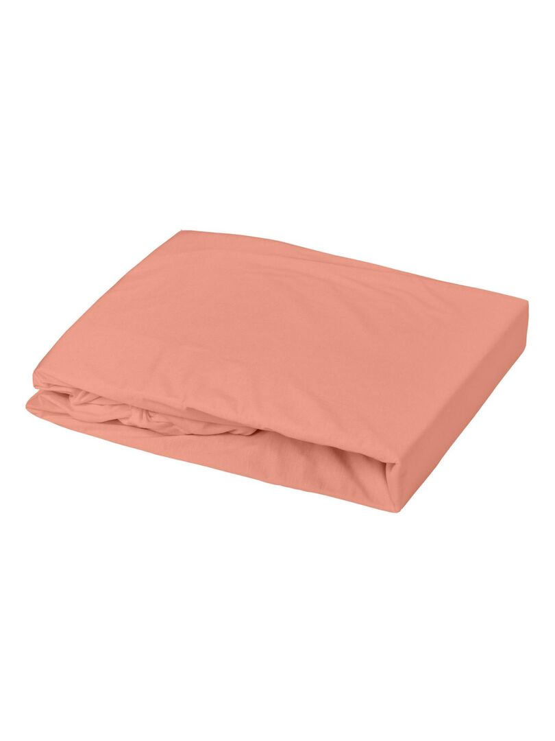 Drap housse enfant Oeko-tex 100% coton 130g/m² Orange - Kiabi