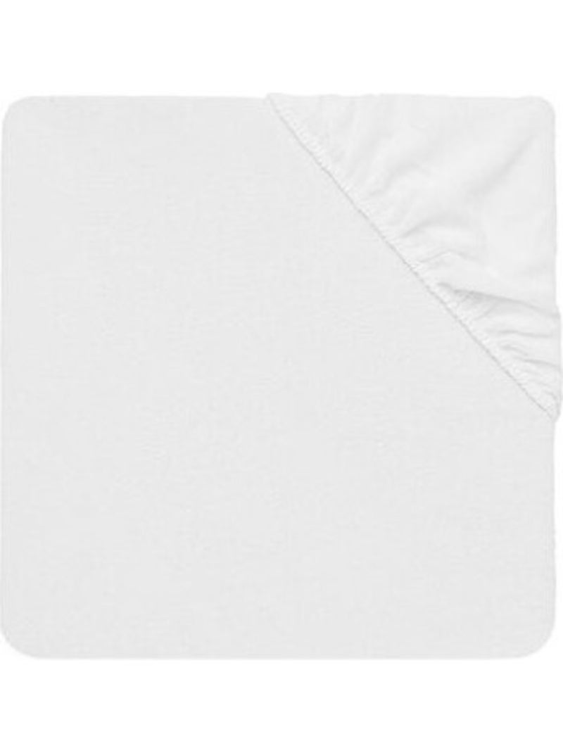 Drap housse Eponge Imperméable en coton Blanc - Kiabi