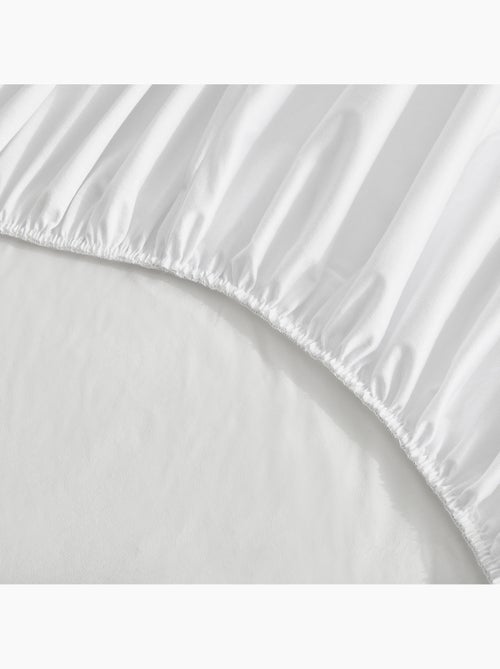 Drap Housse et Protège-matelas 2 en 1 Imperméable et Respirant - Kiabi