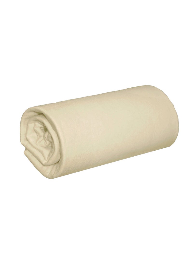 Drap housse extensible jersey lycra tencel Bleu - Kiabi