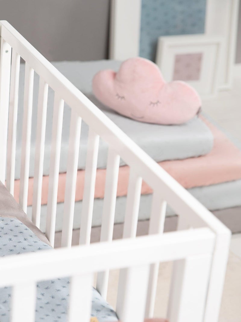 Drap housse extensible pour berceau - ROBA 'lil planet' Bleu clair - Kiabi