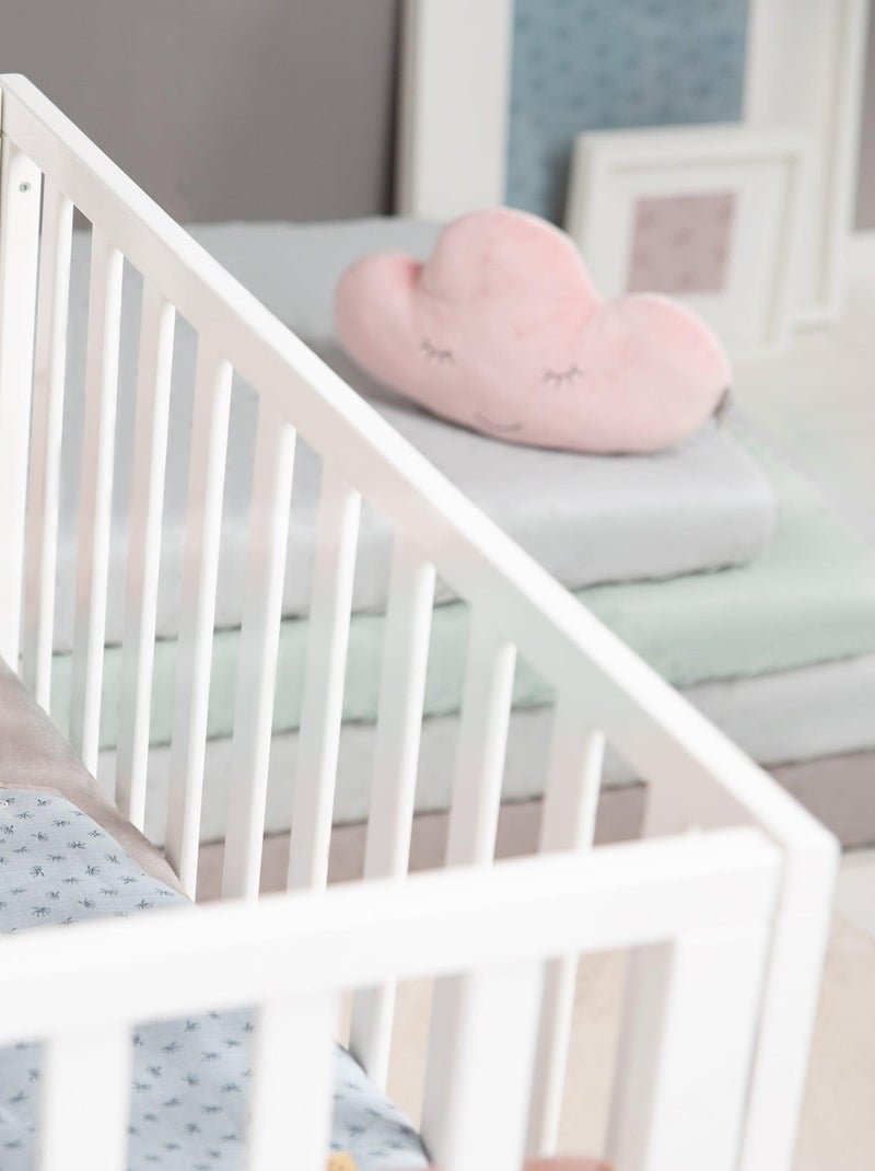 Drap housse extensible pour berceau - ROBA 'lil planet' Gris - Kiabi