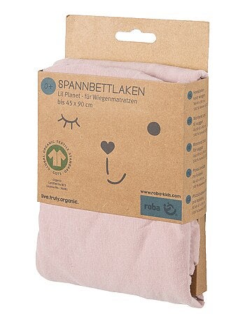 Drap housse extensible pour matelas bébé - ROBA 'lil planet'