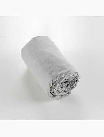 Drap-housse – flanelle chaude et douce – bonnet 30 cm – candice