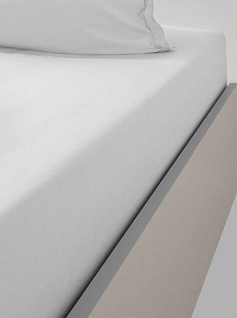 Drap housse flanelle, coins élastiqués Blanc Maison 0.00€ Kiabi — free download
