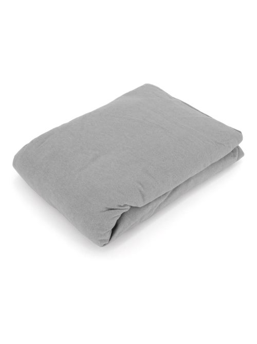 Drap housse flanelle unie WALES - Kiabi