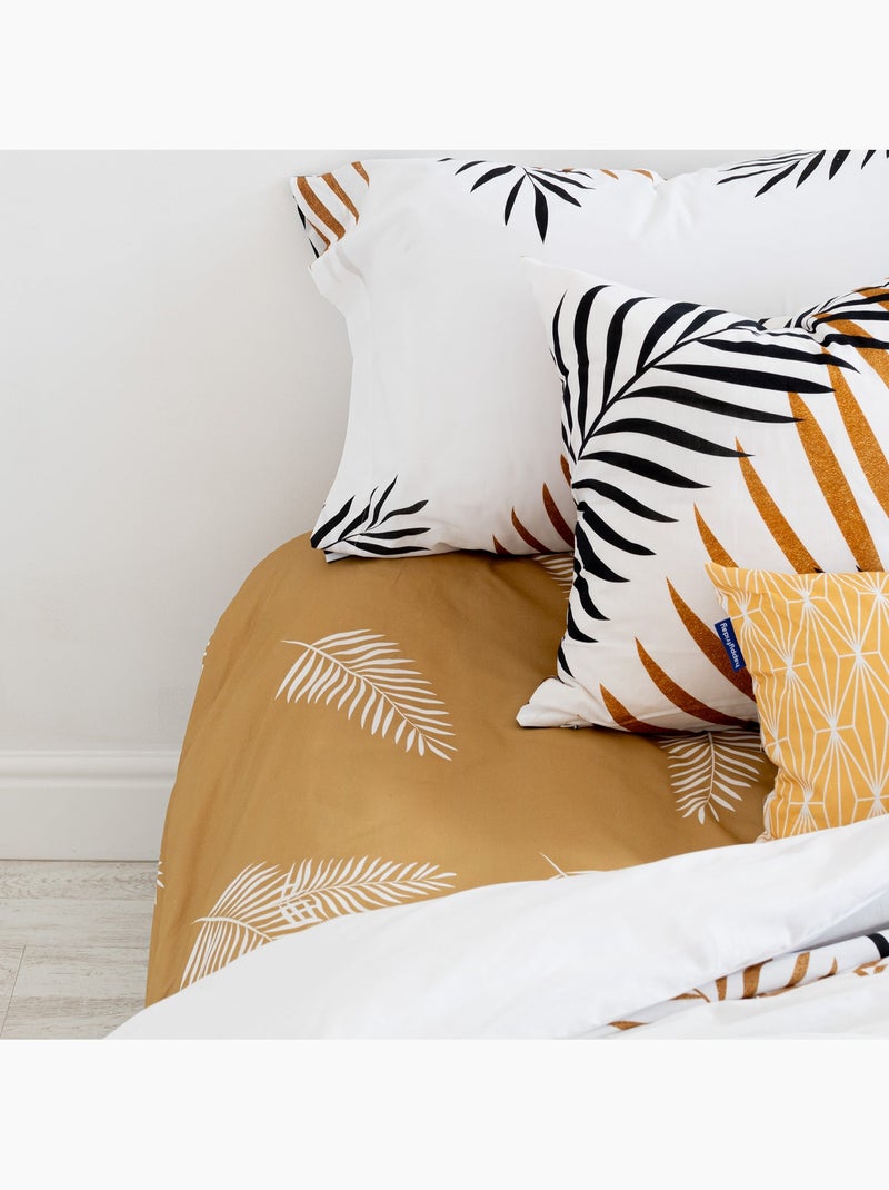 Drap-housse Foliage "Happyfriday" Multicolore - Kiabi