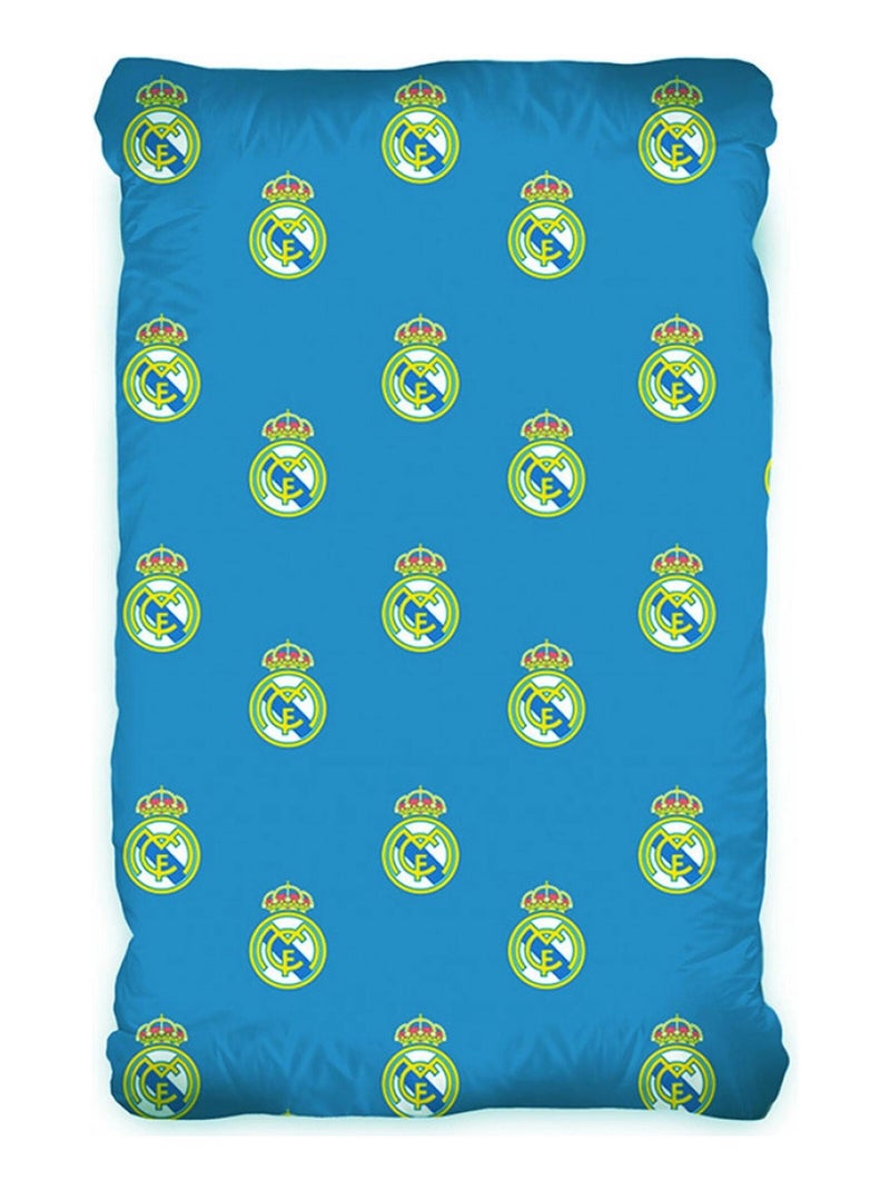 Drap Housse Football Real Madrid Bleu - Kiabi