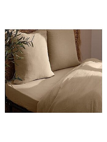 Drap Housse Gaze Coton Flora