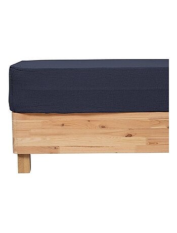 Drap Housse Gaze Coton Flora