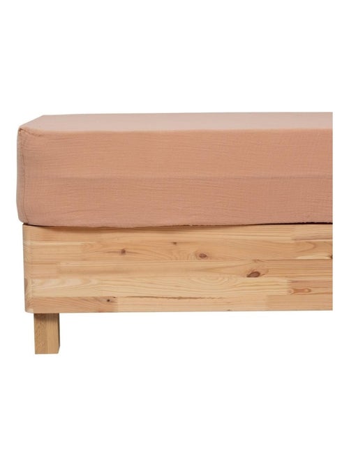 Drap Housse Gaze Coton Flora - Kiabi