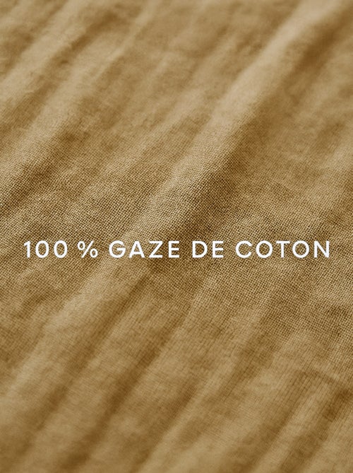 Drap Housse Gaze de coton - Bonnet 30 Cm - Plusieurs Tailles - Plusieurs Coloris - Kiabi