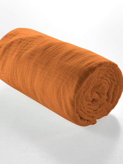 Drap Housse Gaze de coton Bonnet 30 Cm Plusieurs Tailles Plusieurs Coloris - Kiabi