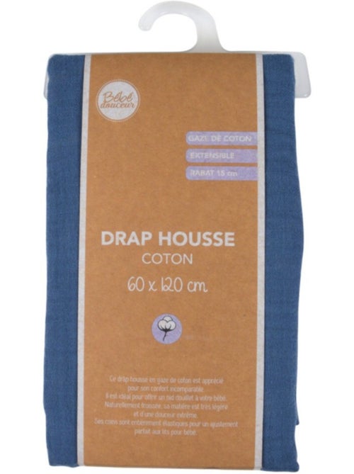 Drap housse Gaze de coton Douceur d'Intérieur - Kiabi