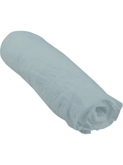 Drap housse Gaze de coton Douceur d'Intérieur - Kiabi