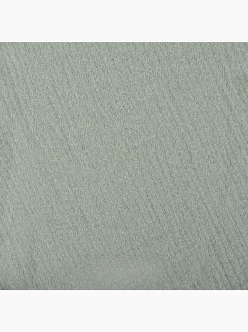 Drap housse Gaze de coton Douceur d'Intérieur Vert - Kiabi