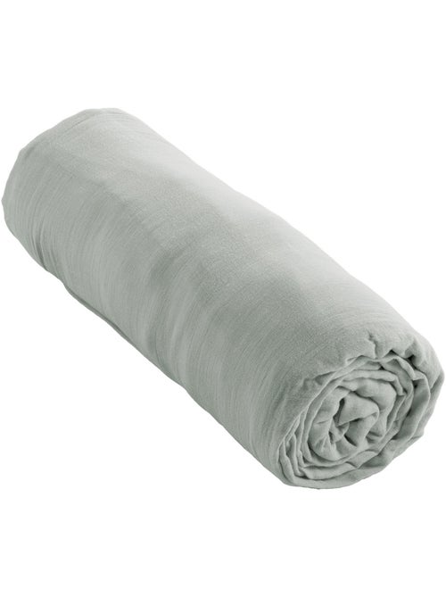 Drap Housse Gaze de Coton Gaia - Kiabi Drap Housse Gaze de Coton Gaia - Kiabi