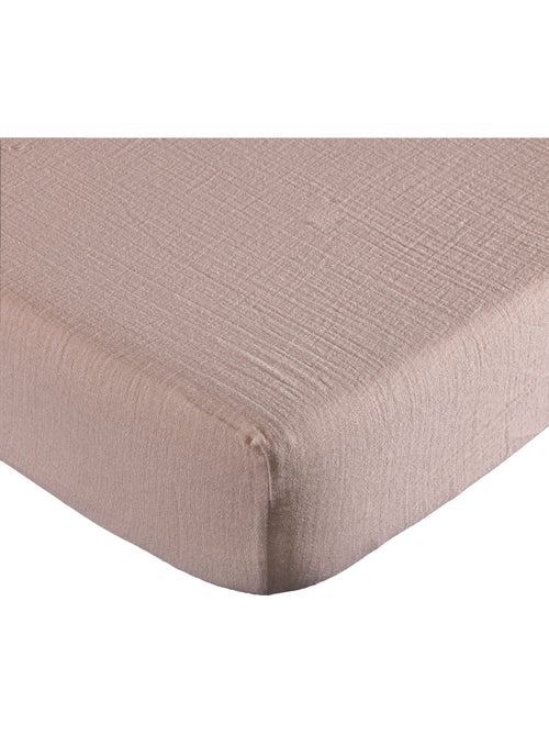 Drap housse gaze de coton june - Kiabi Drap housse gaze de coton june - Kiabi