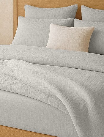 Drap housse Gaze de Coton Lavé grand bonnet