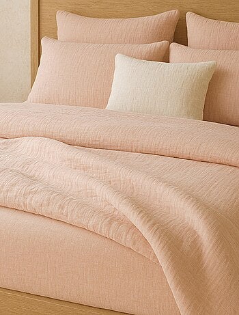 Drap housse Gaze de Coton Lavé grand bonnet