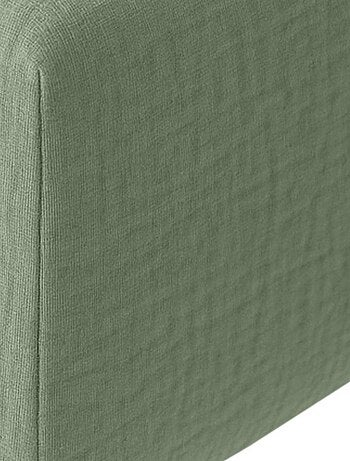 Drap housse Gaze de Coton Lavé grand bonnet