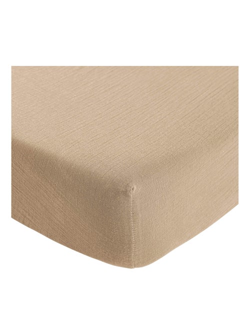 Drap housse gaze de coton NOA - Kiabi