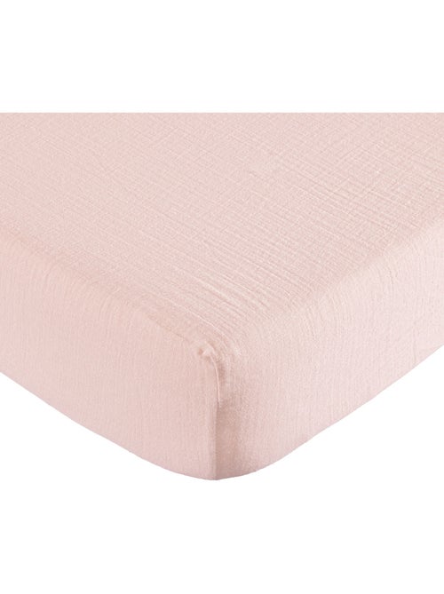 Drap housse gaze de coton - Kiabi Drap housse gaze de coton - Kiabi