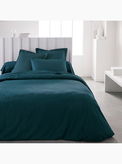 Drap housse grand bonnet 2 personnes uni coton PRESTIGE - Kiabi