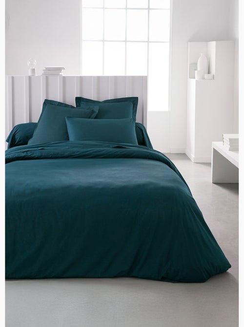 Drap housse grand bonnet 2 personnes uni coton PRESTIGE - Kiabi
