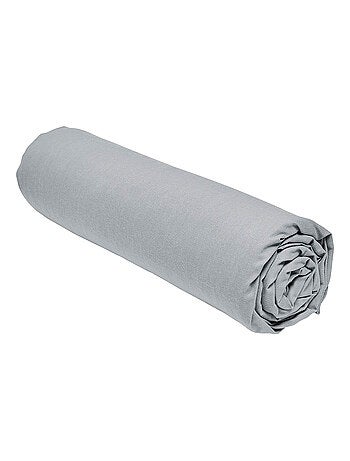 Drap housse grand bonnet 2 personnes uni coton PRESTIGE