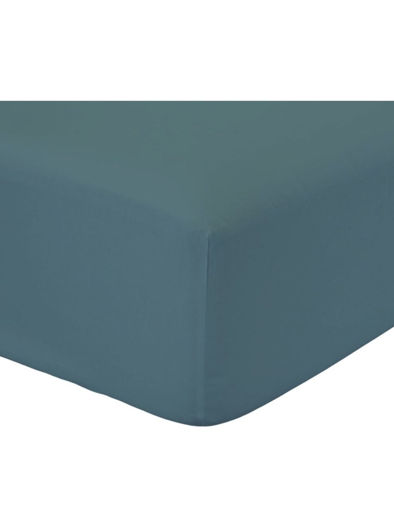 Drap housse grand bonnet pour lit BIO ORGANIC Vert foncé - Kiabi