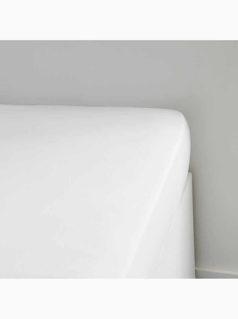 Drap housse grand bonnet pour lit PRESTIGE Blanc - Kiabi