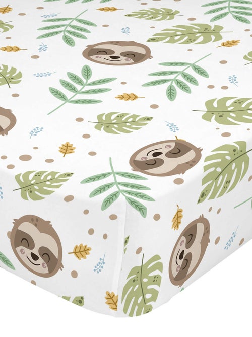 Drap-housse Happy sloth "Happyfriday" - Kiabi