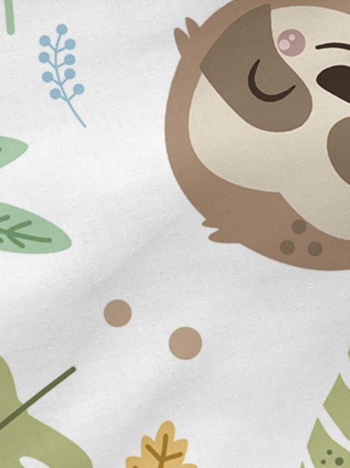 Drap-housse Happy sloth "Happyfriday" - Kiabi