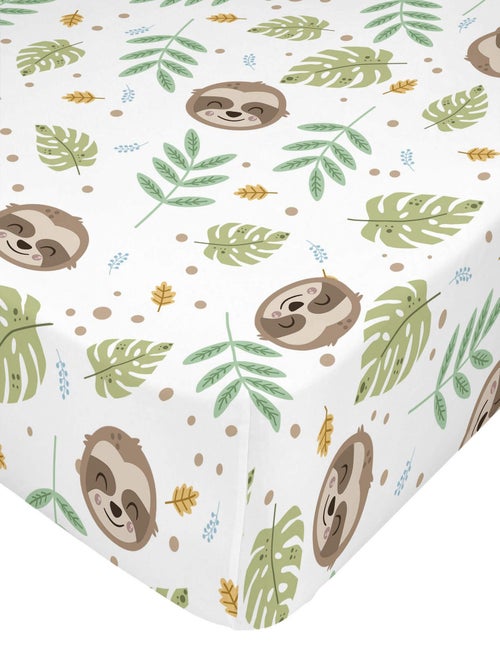 Drap-housse Happy sloth "Happyfriday" - Kiabi