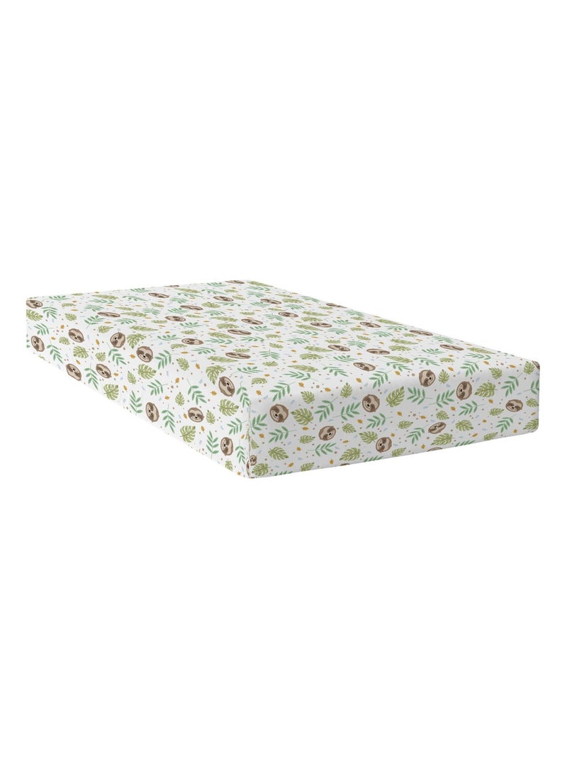 Drap-housse Happy sloth "Happyfriday" Multicolore - Kiabi