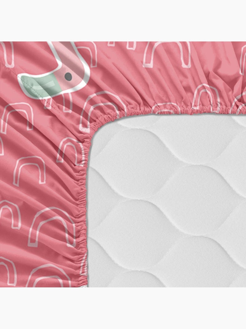 Drap-housse Hola "Happyfriday" Multicolore - Kiabi