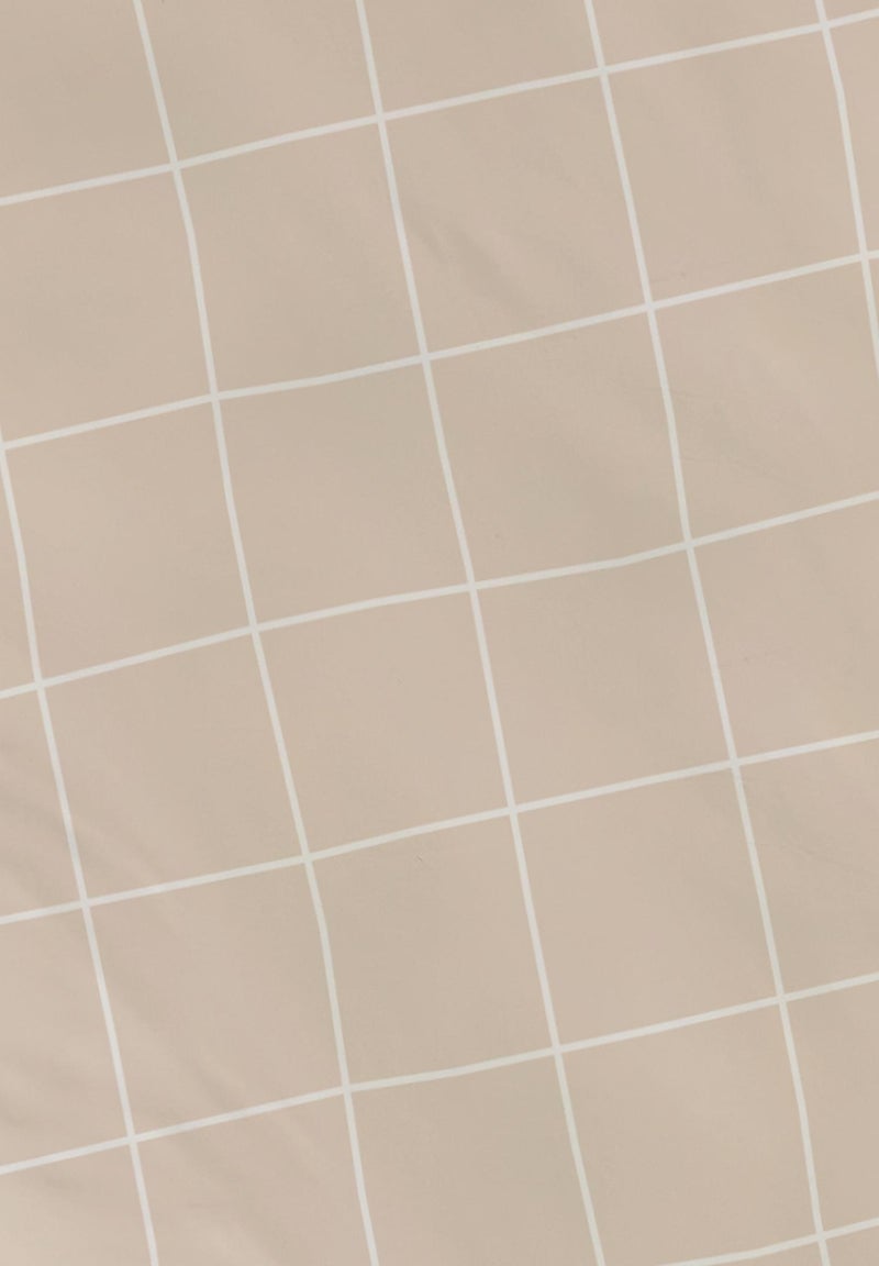 Drap-housse imprimé 100% coton, ANIMAUX DU MONDE Beige - Kiabi