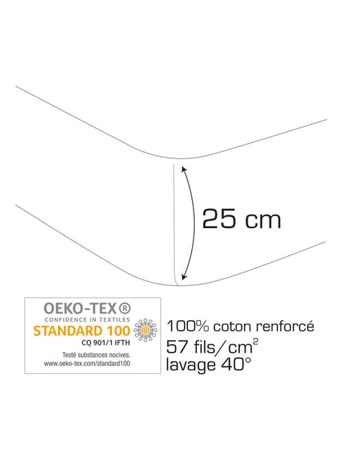 Drap-housse imprimé 100% coton, DISNEY FROZEN 2 TRIO - Kiabi