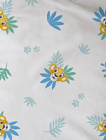 Drap-housse imprimé 100% coton, DISNEY HOME LE ROI LION SIMBA