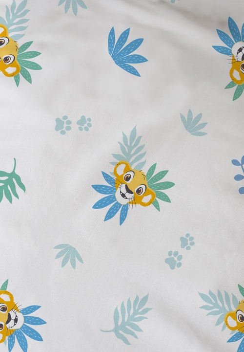 Drap-housse imprimé 100% coton, DISNEY HOME LE ROI LION SIMBA - Kiabi